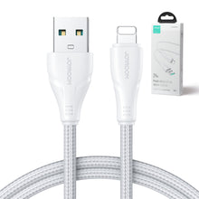 Заредете изображение във визуализатора на галерията – Joyroom cable USB - Lightning 2.4A Surpass Series 2 m white (S-UL012A11)
