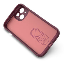 Заредете изображение във визуализатора на галерията – Magic Shield Case case for iPhone 14 elastic armored case burgundy
