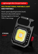Заредете изображение във визуализатора на галерията – Mini flashlight LED keychain W5130 Type C
