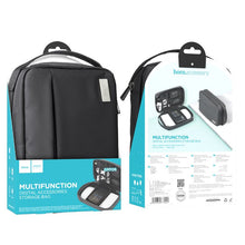 Заредете изображение във визуализатора на галерията – HOCO multifunctional digital storage bag GM106 black
