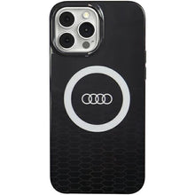 Заредете изображение във визуализатора на галерията – Audi IML Big Logo MagSafe case for iPhone 13 Pro / 13 - black
