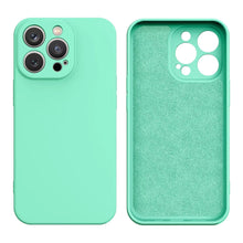 Заредете изображение във визуализатора на галерията – Silicone case for Samsung Galaxy A14 5G / Galaxy A14 silicone cover mint green
