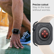 Заредете изображение във визуализатора на галерията – Spigen Rugged Armor Case with Strap for Apple Watch 4/5/6/7/8/9/SE (44/45mm) - Dark Gray
