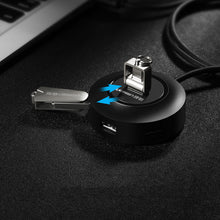 Заредете изображение във визуализатора на галерията – Ugreen HUB USB2.0 4x USB-A 480Mbps 1m white (CR106)
