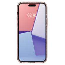 Заредете изображение във визуализатора на галерията – Spigen Liquid Crystal Glitter case for iPhone 15 - pink
