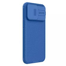 Заредете изображение във визуализатора на галерията – Nillkin CamShield Pro PC+TPU Case for Iphone 15 Pro blue
