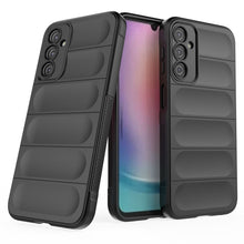 Заредете изображение във визуализатора на галерията – Magic Shield Case for Samsung Galaxy A24 4G flexible armored cover black
