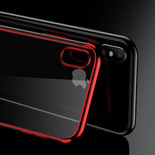Заредете изображение във визуализатора на галерията – Clear Color Case Gel TPU Electroplating frame Cover for Samsung Galaxy A50s / Galaxy A50 / Galaxy A30s black
