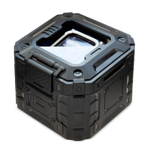 Заредете изображение във визуализатора на галерията – Kingxbar CYF136 2in1 Rugged Case for Apple Watch 8, 7 (45 mm) Stainless Steel with Strap Silver
