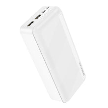 Заредете изображение във визуализатора на галерията – Borofone Power Bank 30000mAh BJ27B Pindar - 2xUSB - white
