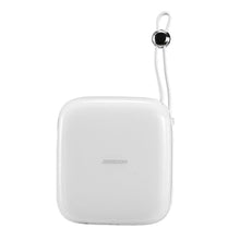 Заредете изображение във визуализатора на галерията – Joyroom powerbank 10000mAh Jelly Series 22.5W with built-in Lightning cable white (JR-L003)
