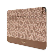 Заредете изображение във визуализатора на галерията – Guess Sleeve GUCS16HGCFSEW 16" brown/brown GCube Stripes
