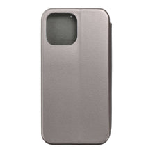 Заредете изображение във визуализатора на галерията – Калъф тип книга Forcell elegance за iphone 14 pro ( 6.1 ) сив - TopMag
