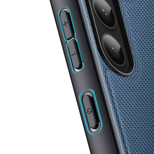 Заредете изображение във визуализатора на галерията – Dux Ducis Fino case Samsung Galaxy S23+ cover with silicone frame blue
