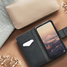 Заредете изображение във визуализатора на галерията – Fancy калъф тип книга за  samsung a14 5g black
