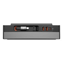 Заредете изображение във визуализатора на галерията – Baseus T-Space Series USB HUB for Tesla Model 3 / Y with Built-in 45W USB C Cable - Black
