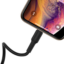 Заредете изображение във визуализатора на галерията – Borofone Cable BX30 Silicone - USB to Lightning - 2,4A 1 metre black
