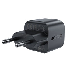 Заредете изображение във визуализатора на галерията – Acefast A77 Mini PD 30W GaN USB-C wall charger - black
