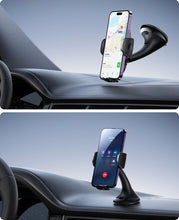Заредете изображение във визуализатора на галерията – Joyroom Car Mechanical Phone Holder for Cockpit Dashboard Black (JR-ZS259)
