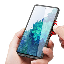 Заредете изображение във визуализатора на галерията – Dux Ducis Fino case covered with nylon material for Samsung Galaxy S20 FE 5G gray
