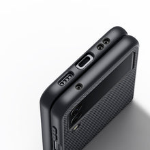 Заредете изображение във визуализатора на галерията – Dux Ducis Fino case is made of nylon material for Samsung Galaxy Z Flip4 black
