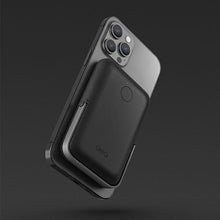 Заредете изображение във визуализатора на галерията – Uniq Powerbank Hoveo 5000mAh USB-C 20W PD Fast charge Wireless Magnetic grey/charcoal gray
