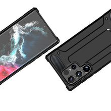 Заредете изображение във визуализатора на галерията – Hybrid Armor Samsung S24 Ultra Black

