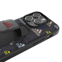 Заредете изображение във визуализатора на галерията – Adidas SP Grip Case iPhone 14 Pro black/black/coulourful 50251
