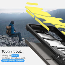 Заредете изображение във визуализатора на галерията – Spigen Tough Armor case for Samsung Galaxy S24 - metallic gray

