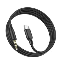 Заредете изображение във визуализатора на галерията – Borofone Cable BL18 - jack 3,5mm to Type C - 1 metr black
