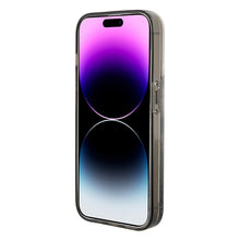 Заредете изображение във визуализатора на галерията – Original KARL LAGERFELD Case Liquid Glitter Choupette KLHCP15LLKCNSK for Iphone 15 Pro Transparent
