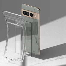 Заредете изображение във визуализатора на галерията – Ringke Fusion case for Google Pixel 7 Pro armored cover transparent
