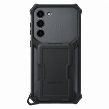 Заредете изображение във визуализатора на галерията – Samsung Rugged Gadget Case for Samsung Galaxy S23+ Rugged Cover Ring Holder Stand Gray (EF-RS916CBEGWW)
