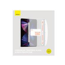 Заредете изображение във визуализатора на галерията – Baseus Crystal tempered glass for iPad 10 10.9'' 2022 + mounting kit - transparent
