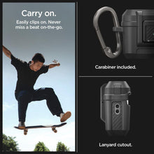Заредете изображение във визуализатора на галерията – Spigen LOCK FIT AIRPODS PRO 1/2 MATTE BLACK
