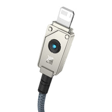 Заредете изображение във визуализатора на галерията – USB cable - Lightning Baseus Unbreakable 2.4A 480Mbps 2m - white
