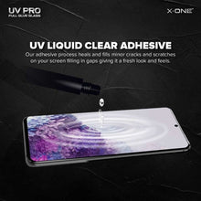 Заредете изображение във визуализатора на галерията – UV PRO Tempered Glass X-ONE - for Samsung Galaxy S24 Ultra (case friendly) - working fingerprint sensor
