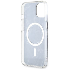 Заредете изображение във визуализатора на галерията – Original Case GUESS hardcase Marble MagSafe GUHMP14MPCUMAK for Iphone 14 Plus black
