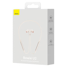 Заредете изображение във визуализатора на галерията – Baseus Bowie U2 Neckband Wireless Earphones Creamy-white
