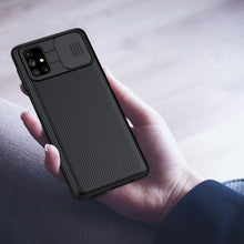 Заредете изображение във визуализатора на галерията – Nillkin CamShield Pro Case Durable Cover with camera protection shield for Samsung Galaxy M51 black
