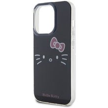 Заредете изображение във визуализатора на галерията – Original Case HELLO KITTY hardcase IML Kitty Face HKHCP13LHKHLK for Iphone 13 Pro black
