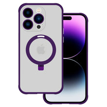 Заредете изображение във визуализатора на галерията – Tel Protect Magical Magsafe Stand Case for Iphone 15 purple
