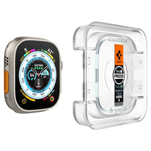 Заредете изображение във визуализатора на галерията – TEMPERED GLASS Spigen GLAS.TR "EZ FIT" 2-PACK Apple Watch ULTRA (49 MM) CLEAR
