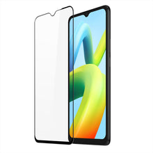 Заредете изображение във визуализатора на галерията – Dux Ducis 9D Tempered Glass Screen Protector for Xiaomi Redmi A2 / Redmi A1 9H with Black Frame
