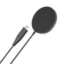 Заредете изображение във визуализатора на галерията – Choetech magnetic wireless charger 15W MagSafe for iPhone 12/13/14 black (T518-F-BK)
