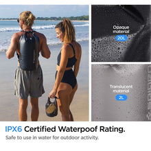 Заредете изображение във визуализатора на галерията – Spigen a630 universal waterproof bag black - TopMag
