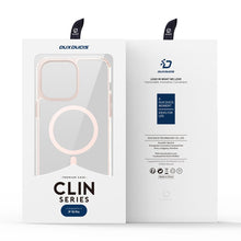 Заредете изображение във визуализатора на галерията – Dux Ducis Clin2 case for iPhone 14 Pro magnetic MagSafe cover pink
