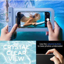 Заредете изображение във визуализатора на галерията – Spigen A601 UNIVERSAL WATERPROOF CASE AQUA BLUE

