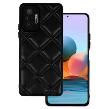 Заредете изображение във визуализатора на галерията – Leather 3D Case for Xiaomi Redmi Note 10 Pro/Note 10 Pro Max design 3 black
