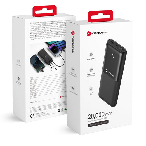 FORCELL Powerbank F-Energy S20k1 20000mah black